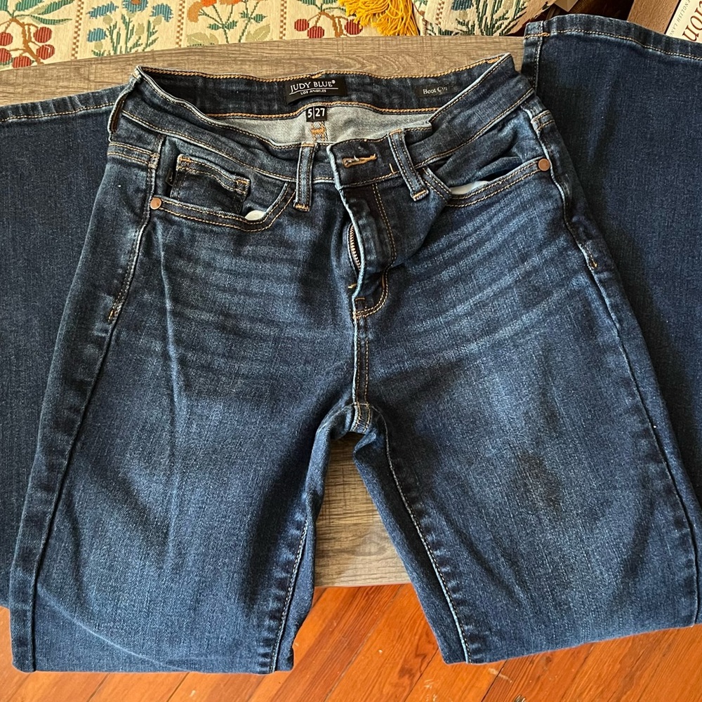 Judy Blue Women's Bootcut Blue Jeans